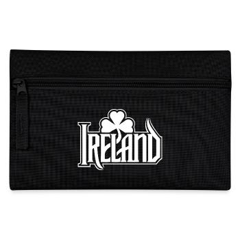 Ireland - Happy St. Patrick's Day - Shamrock - Pencil Case - black - Front