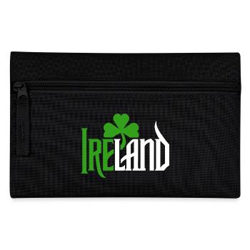 Ireland - Happy St. Patrick's Day - Shamrock - Pencil Case - black - Front