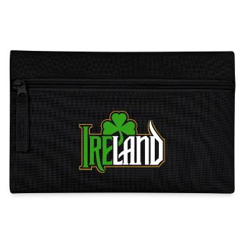 Ireland - Happy St. Patrick's Day - Shamrock - Pencil Case - black - Front