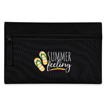 Summer feeling - Sommer - Sonne - Urlaub - Federtasche - Schwarz - Vorne