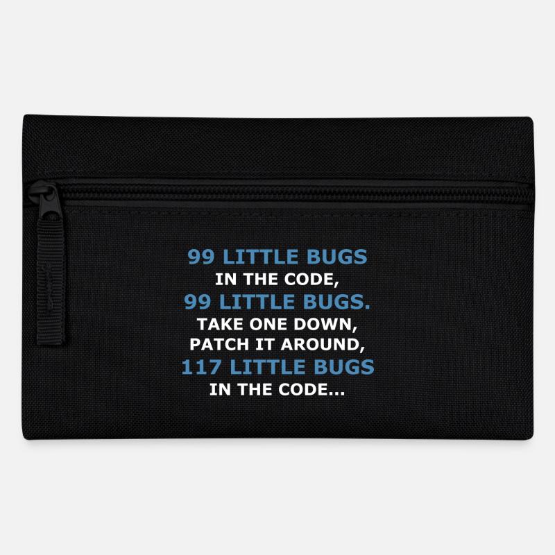 99 PETITS BUGS DANS LE CODE - Trousse - noir