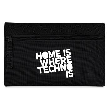 Home is where techno is Club DJ Berlin - Trousse - noir - Devant