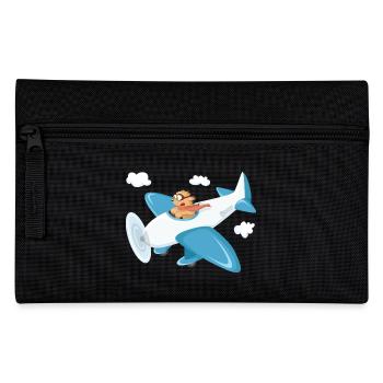 Boo und Flugzeug oo-Serie - Federtasche - Schwarz - Vorne