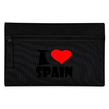 I love Spain - Federtasche - Schwarz - Vorne