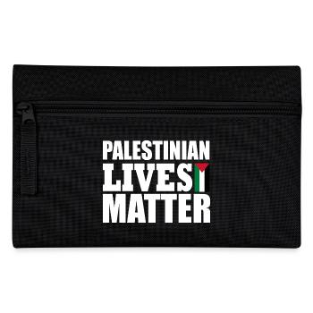 palestinian lives matter - Pencil Case - black - Front