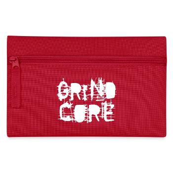 Grind Core - Federtasche - Rot - Vorne