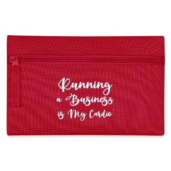 Diriger une entreprise est mon cardio - Trousse - rouge - Devant