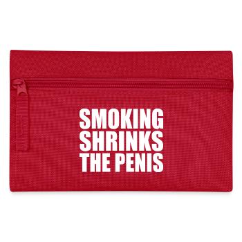 Smoking shrinks the penis - Trousse - rouge - Devant