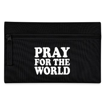 Pray for the world - Trousse - noir - Devant