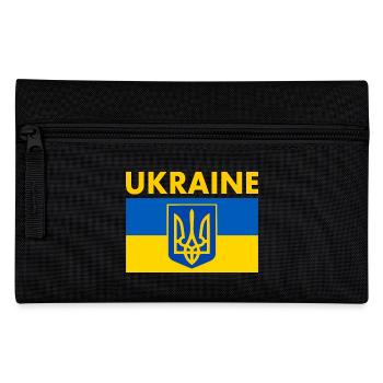 Ukraine - Pencil Case - black - Front