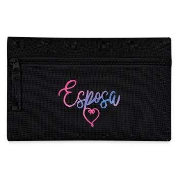 Esposa Cute Wife To Be Bride Couple Wedding Gift - Pencil Case - black - Front