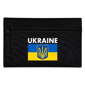 Ukraine - Pencil Case - black - Front