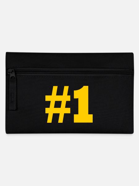 1 - Federtasche - Schwarz