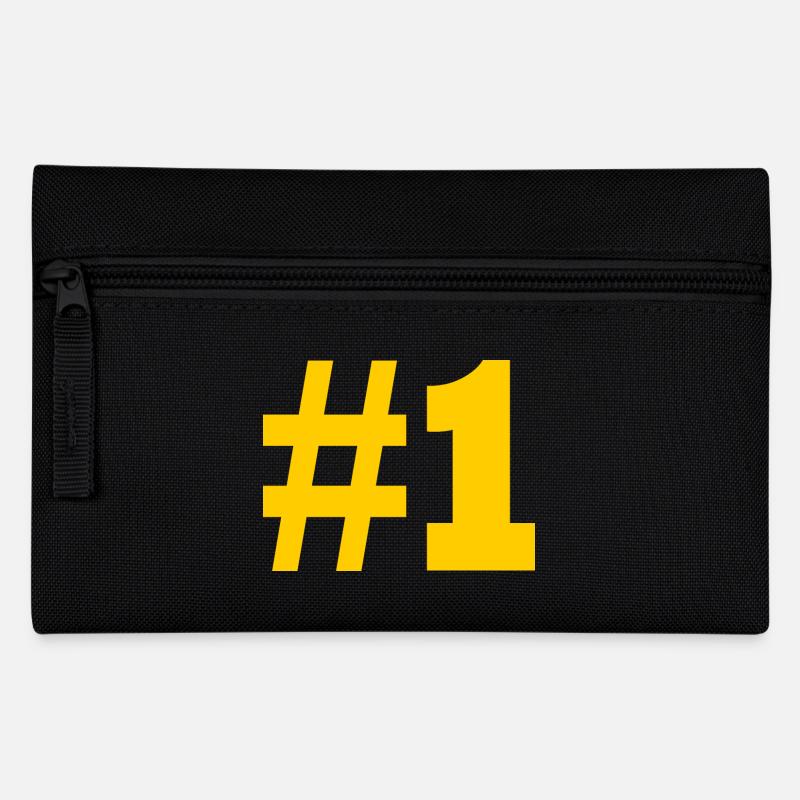 1 - Federtasche - Schwarz