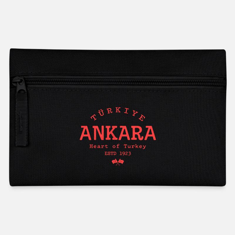 Ankara Cœur de la Turquie 1923 - Trousse - noir