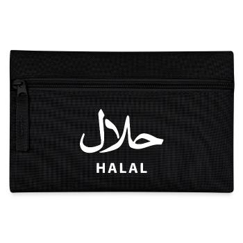 Halal - Pencil Case - black - Front