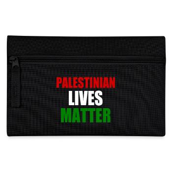 Palestinian lives matter - Pencil Case - black - Front