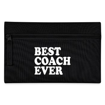 Best coach ever - Pencil Case - black - Front