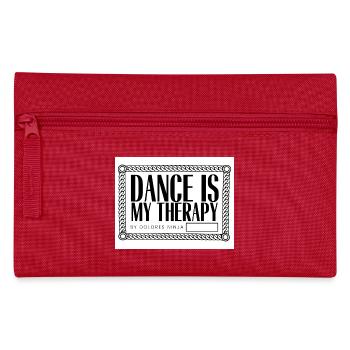 MY THERAPHY SHIRTS page 0003 - Pencil Case - red - Front