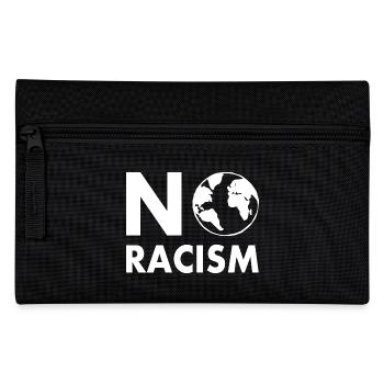 No racism - Federtasche - Schwarz - Vorne