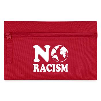 No racism - Federtasche - Rot - Vorne