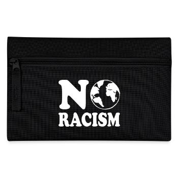No racism - Federtasche - Schwarz - Vorne