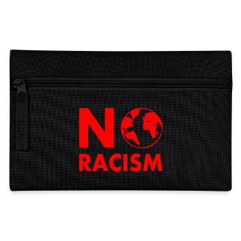No racism - Federtasche - Schwarz - Vorne