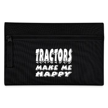 Tractor - Pencil Case - black - Front