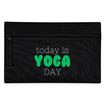 Journée internationale du yoga - Trousse - noir - Devant