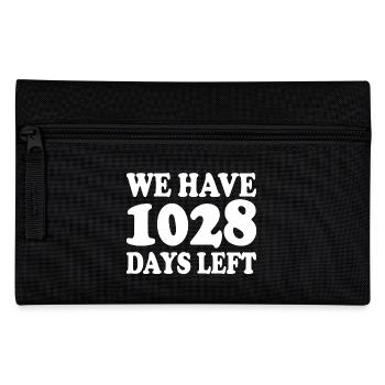 Il nous reste 1028 jours - Trousse - noir - Devant