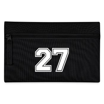 27 - Federtasche - Schwarz - Vorne