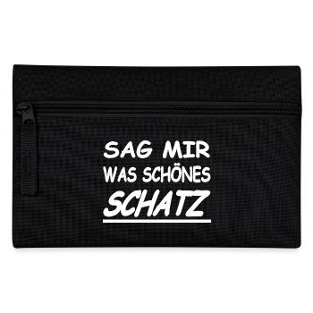 Schatz - Federtasche - Schwarz - Vorne