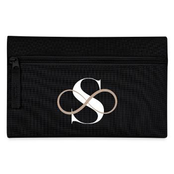 Infinite Letter s - Pencil Case - black - Front
