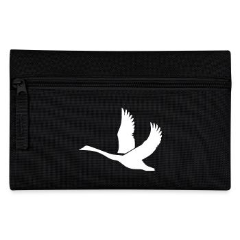 Cygne aux ailes énormes - Trousse - noir - Devant