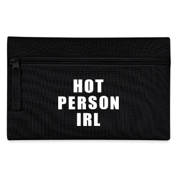 Hot person irl - Trousse - noir - Devant