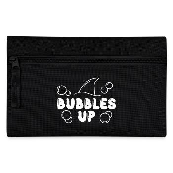 Bubbles Up Shark Lover walls Love Beach Bubble Up - Pencil Case - black - Front