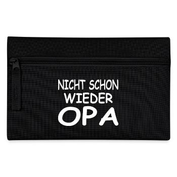 Opa - Federtasche - Schwarz - Vorne