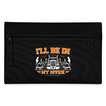 I'll be in my office - Pencil Case - black - Front
