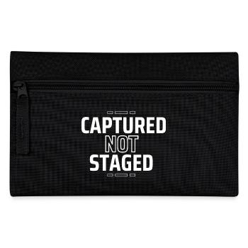 CAPTURED NOT STAGED - Pencil Case - black - Front