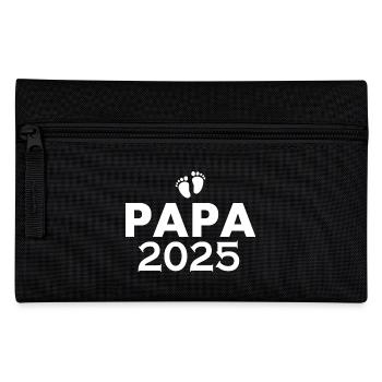 Papa 2025 - Federtasche - Schwarz - Vorne