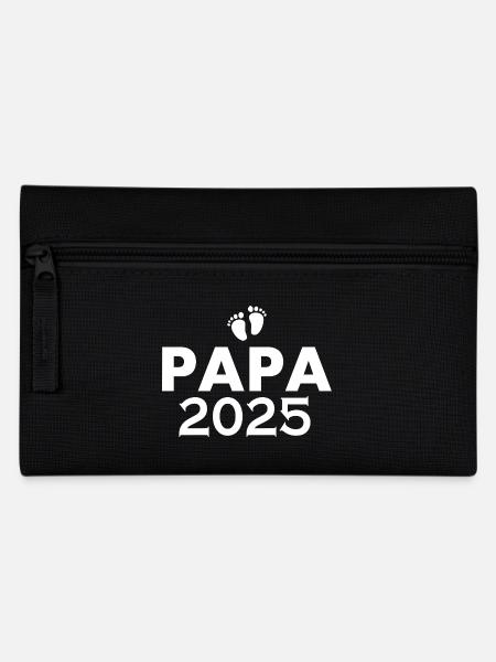 Papa 2025 - Federtasche - Schwarz