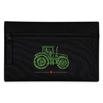 Traktor / Traktor / Traktor - Federtasche - Schwarz - Vorne
