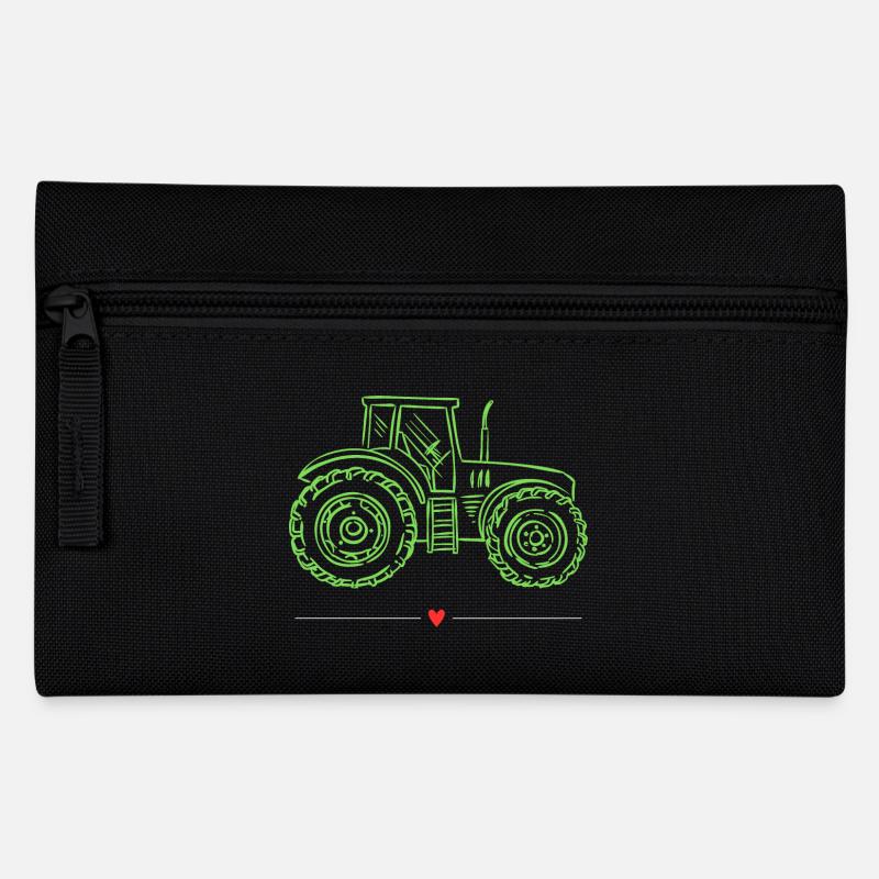 Traktor / Traktor / Traktor - Federtasche - Schwarz