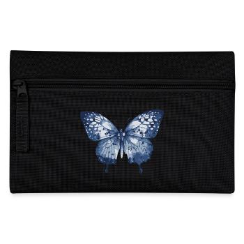 Butterfly Elegant Nature Motif - Pencil Case - black - Front