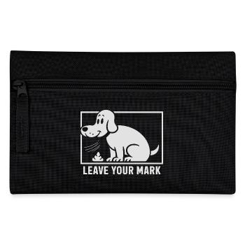 Leave Your Mark Hund Hundhaufen für einen - Federtasche - Schwarz - Vorne