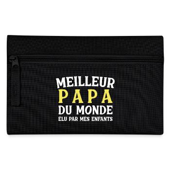 World's Best Dad, Father's Day Gift - Pencil Case - black - Front