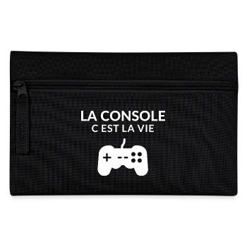 The C console is life. Geek,Gamer,Gaming,Humor - Pencil Case - black - Front