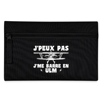 Plane Humor Ulm - Pencil Case - black - Front