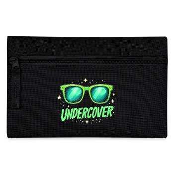 Lunettes de soleil drôles et costume de discours infiltré - Trousse - noir - Devant