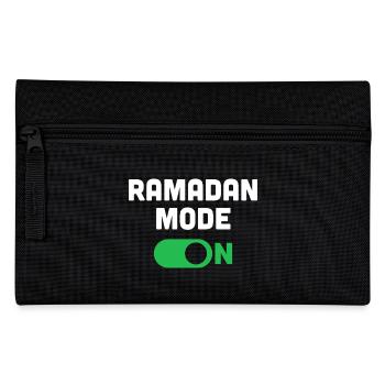 Ramadan Mode On - Pencil Case - black - Front